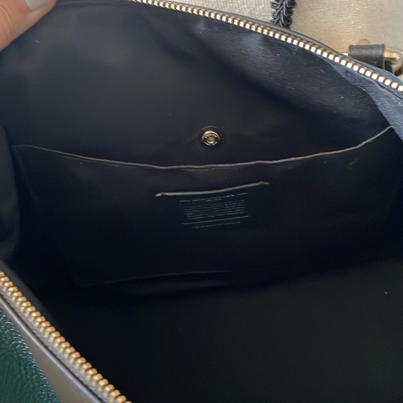 Coach Pebble Leather Ally Satchel - Picture 4 of 7